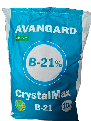 Добриво Бор кристалічний Avangard CrystalMax B-21 (10кг) ( Сухий бор )