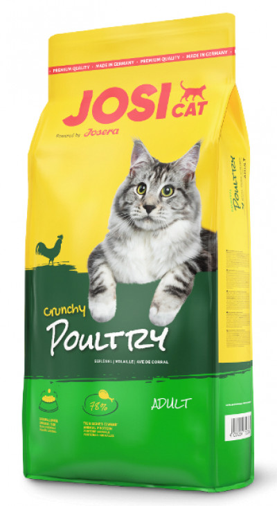Корм для котів  | Корм для котів JosiCat Crunchy Poultry (ЙозіКет Кранчі Полтрі (Птиця)) 10 кг (фото) | «Гектар»