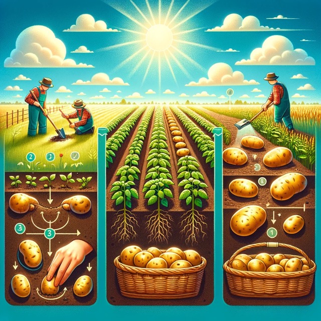 Як вирощувати картоплю: посадка, догляд та збирання врожаю