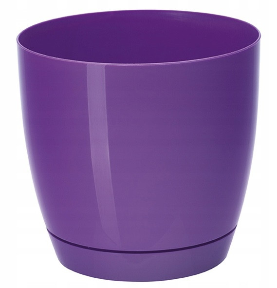Горщик для квітів FormPlastic Toscana Krugla-11 0,8 л фіолетовий Form-Plastic Горщик для квітів FormPlastic Toscana Krugla-11 0,8 л фіолетовий Form-Plastic