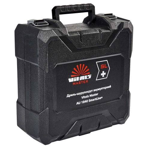 Кейс для дриля-шурупокрута акумуляторного Vitals Master AU 1840 SmartLine+ Кейс для дриля-шурупокрута акумуляторного Vitals Master AU 1840 SmartLine+