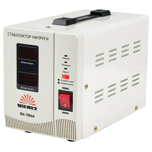 Стабілізатор напруги Vitals Sts 100sd Стабілізатор напруги Vitals Sts 100sd