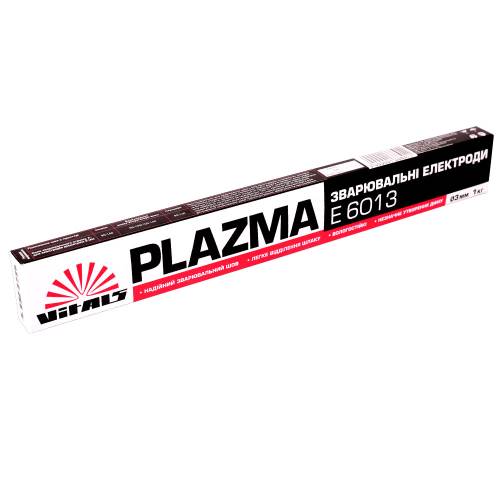 Електроди зварювальні Vitals Plazma E6013, d 3 мм, 1 кг Електроди зварювальні Vitals Plazma E6013, d 3 мм, 1 кг