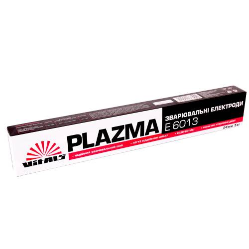 Електроди зварювальні Vitals Plazma E6013, d 4 мм, 5 кг Електроди зварювальні Vitals Plazma E6013, d 4 мм, 5 кг