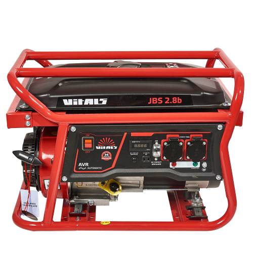 Генератор бензиновий Vitals JBS 2.8b Генератор бензиновий Vitals JBS 2.8b