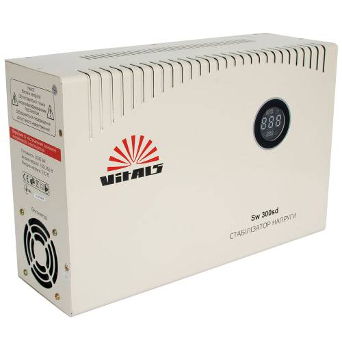 Стабілізатор напруги Vitals Sw 300sd Стабілізатор напруги Vitals Sw 300sd