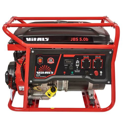 Генератор бензиновий Vitals JBS 5.0b Генератор бензиновий Vitals JBS 5.0b