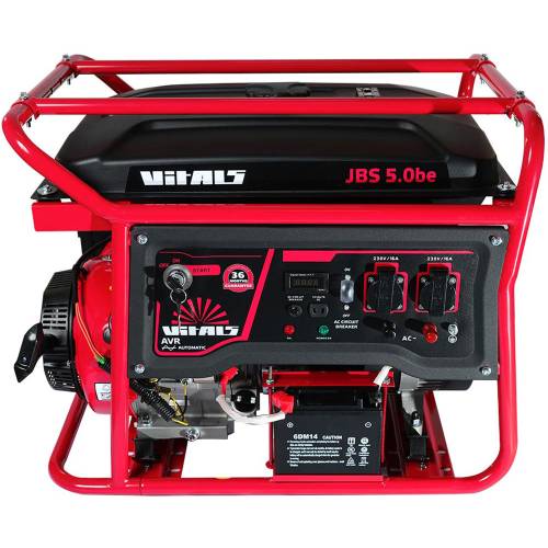 Генератор бензиновий Vitals JBS 5.0be Генератор бензиновий Vitals JBS 5.0be