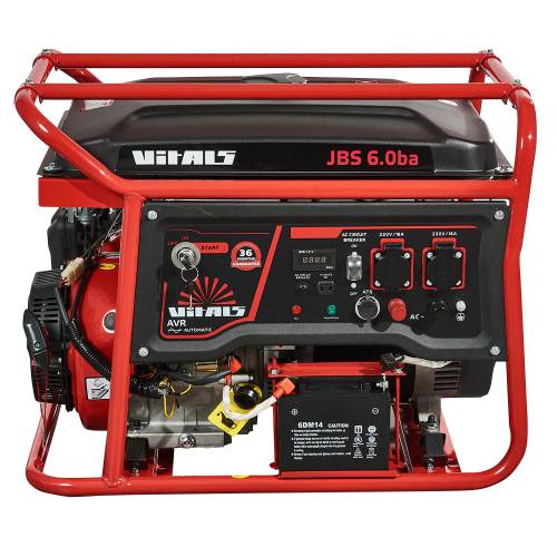 Генератор бензиновий Vitals JBS 6.0ba Генератор бензиновий Vitals JBS 6.0ba