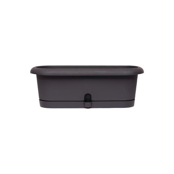 Горщик для кактусів FormPlastic LOTOS-30 2 л антрацит Form-Plastic Горщик для кактусів FormPlastic LOTOS-30 2 л антрацит Form-Plastic