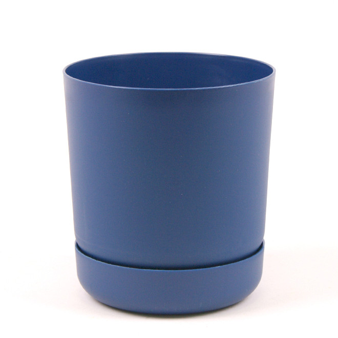 Горщик для квітів FormPlastic Satina-13 1,5 л синій Form-Plastic Горщик для квітів FormPlastic Satina-13 1,5 л синій Form-Plastic