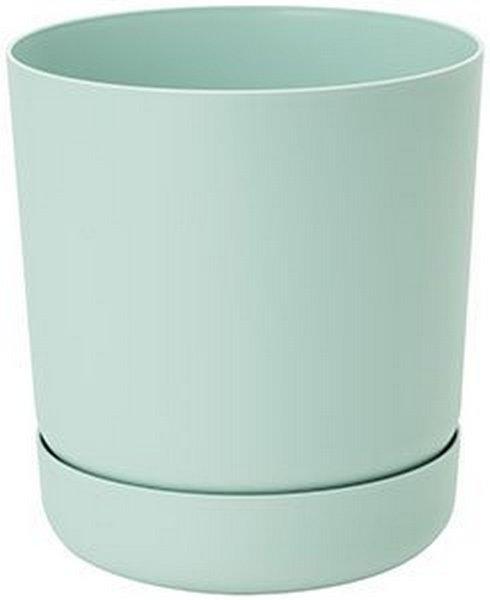 Горшок для цветов Satina-13 1,5 л ментол Form-Plastic Горшок для цветов Satina-13 1,5 л ментол Form-Plastic