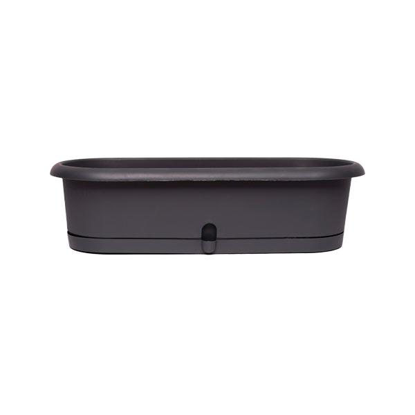 Горщик для кактусів FormPlastic LOTOS-40 5 л антрацит Form-Plastic Горщик для кактусів FormPlastic LOTOS-40 5 л антрацит Form-Plastic
