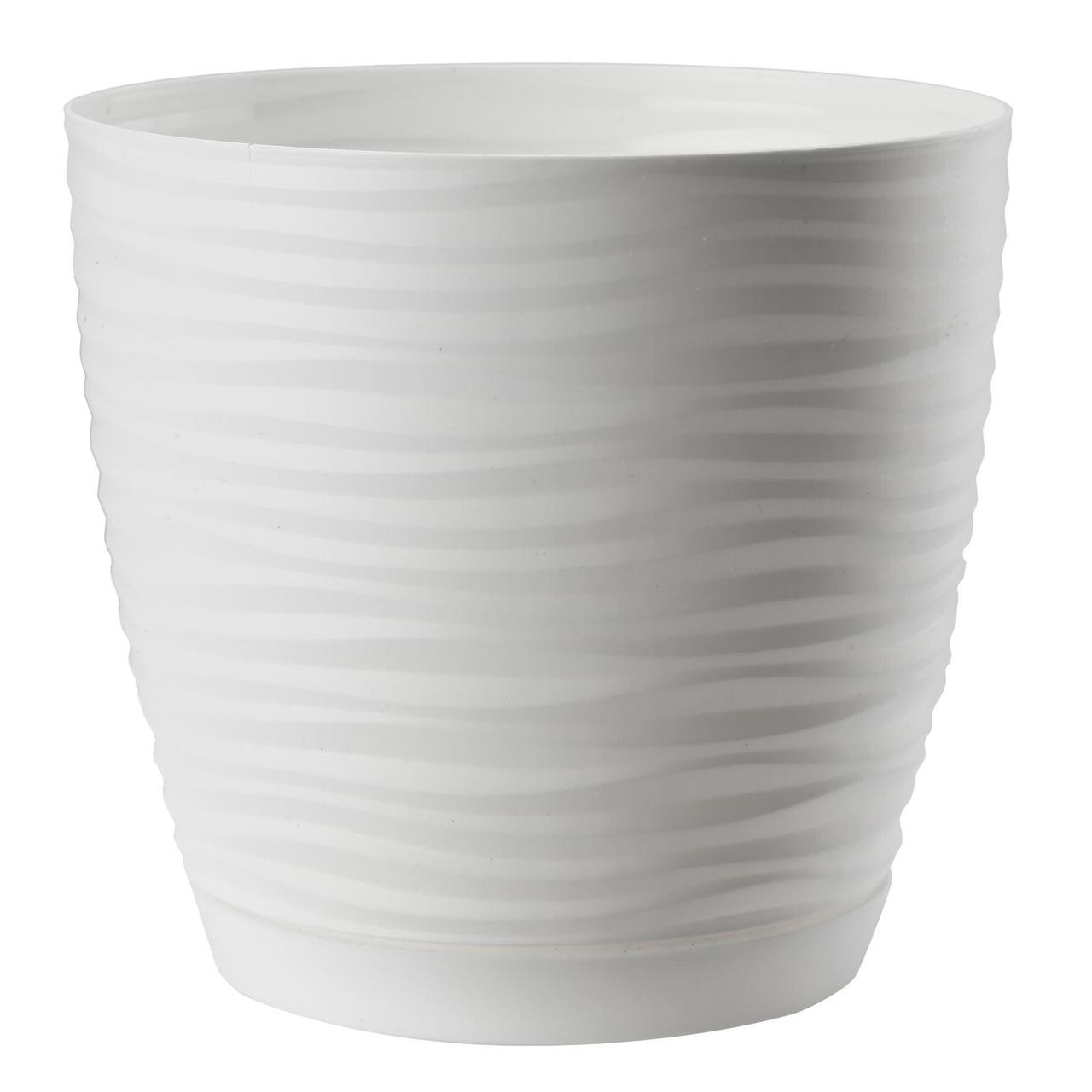 Горщик для квітів FormPlastic Sahara mini-19 3,4 л біл Form-Plastic Горщик для квітів FormPlastic Sahara mini-19 3,4 л біл Form-Plastic