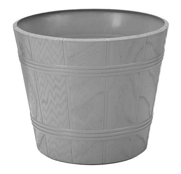 Горщик для квітів FormPlastic Derevo Elba-5 18 л сірий Form-Plastic Горщик для квітів FormPlastic Derevo Elba-5 18 л сірий Form-Plastic