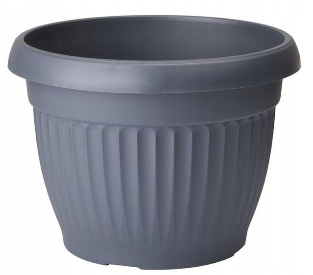 Горщик для квітів FormPlastic Dona-45 33 л антрацит Form-Plastic Горщик для квітів FormPlastic Dona-45 33 л антрацит Form-Plastic