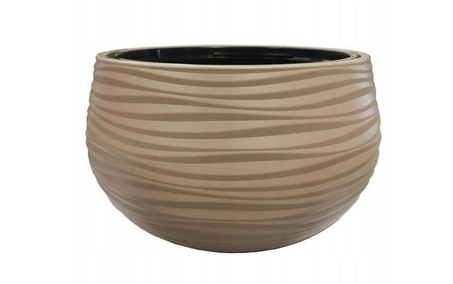 Горщик для квітів FormPlastic Куля Sahara Duo-30 бежевий Form-Plastic Горщик для квітів FormPlastic Куля Sahara Duo-30 бежевий Form-Plastic