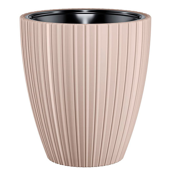 Квітковий горщик Mika-40 бежевий Form-Plastic Квітковий горщик Mika-40 бежевий Form-Plastic