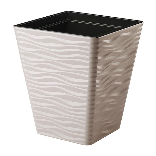 Горщик FormPlastic Sahara kwadro-35 бежевий Form-Plastic Горщик FormPlastic Sahara kwadro-35 бежевий Form-Plastic