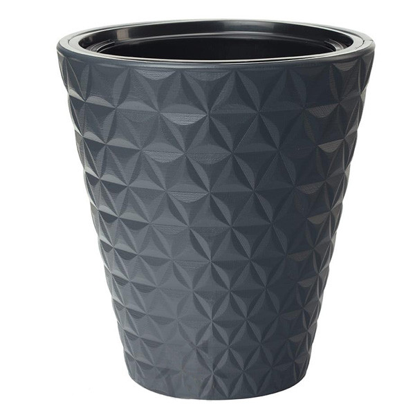 Горшок Diamant - 30 антрацит Form-Plastic Горшок Diamant - 30 антрацит Form-Plastic
