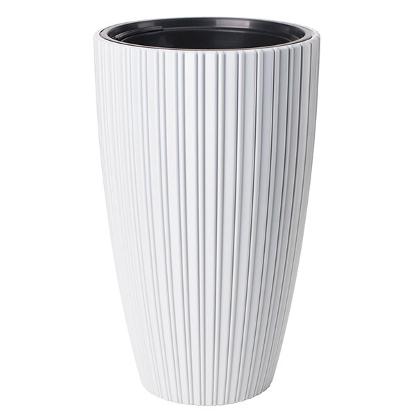 Квітковий горщик Mika Slim-30 бежевий Form-Plastic Квітковий горщик Mika Slim-30 бежевий Form-Plastic