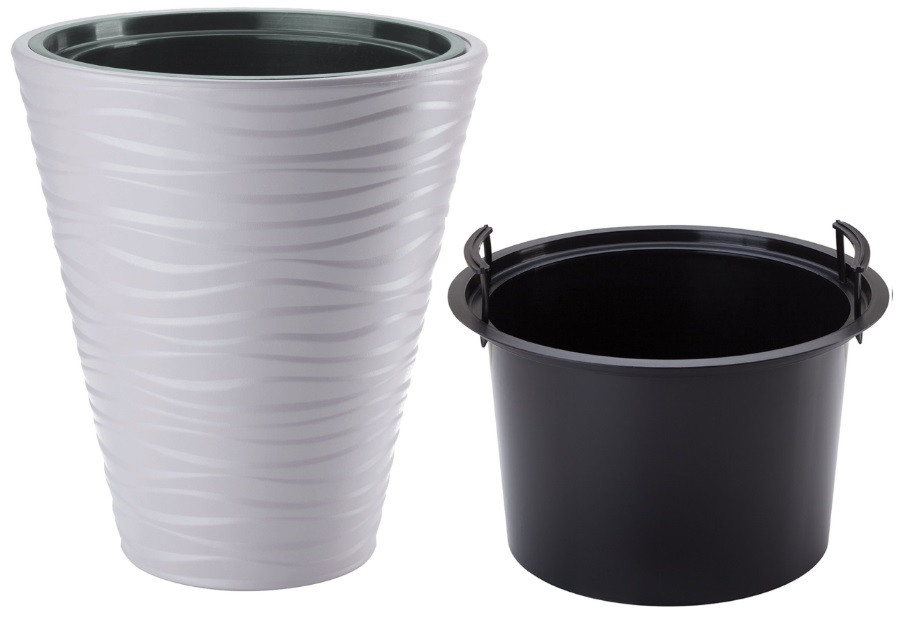 Горщик FormPlastic Sahara-40 сір Form-Plastic Горщик FormPlastic Sahara-40 сір Form-Plastic