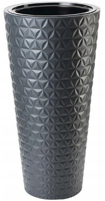 Горщик FormPlastic Diamant Slim-40 антрацит Form-Plastic Горщик FormPlastic Diamant Slim-40 антрацит Form-Plastic