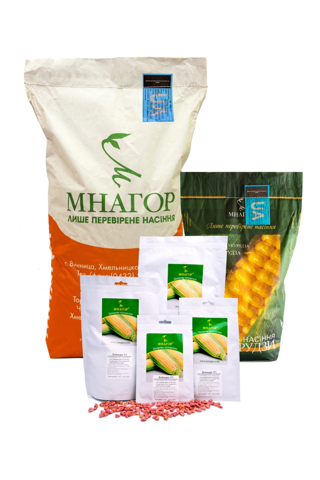 Мнагор Цукрова кукурудза Мармурова F1, Sh2, (4000 насінин) Мнагор Цукрова кукурудза Мармурова F1, Sh2, (4000 насінин)