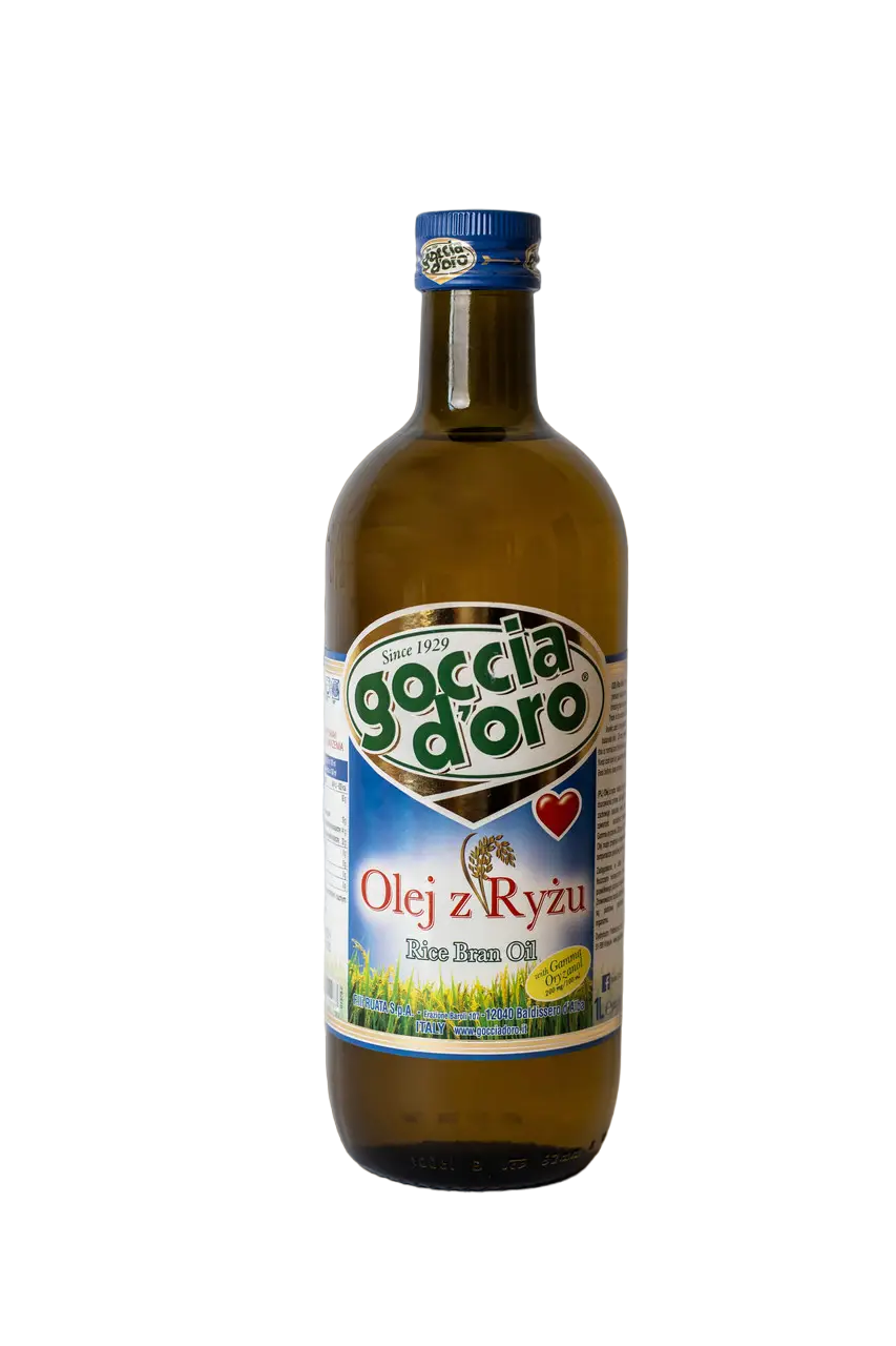 Рисова олія Goccia D'oro -1л (ІТАЛІЯ) - ОРИГІНАЛ Рисова олія Goccia D'oro -1л (ІТАЛІЯ) - ОРИГІНАЛ