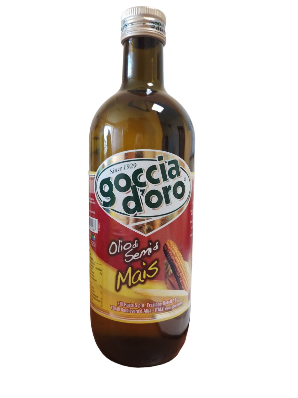 Кукурудзяна Олія Goccia d'oro - 1л (ІТАЛІЯ) - ОРИГІНАЛ Кукурудзяна Олія Goccia d'oro - 1л (ІТАЛІЯ) - ОРИГІНАЛ