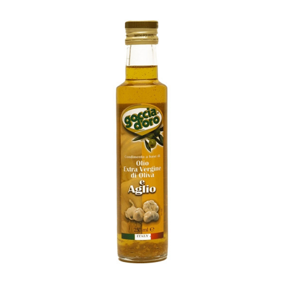 Оливкова Олія Extra Vergine з Часником - 0,25 л (ІТАЛІЯ) - ОРИГІНАЛ Оливкова Олія Extra Vergine з Часником - 0,25 л (ІТАЛІЯ) - ОРИГІНАЛ