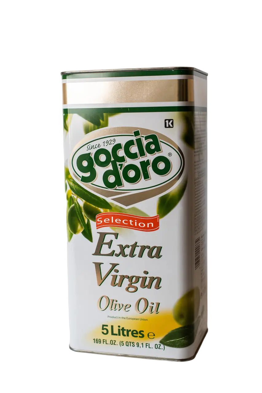 Оливкова Олія Extra Virgin Goccia d'oro - 5 л (ІТАЛІЯ) - ОРИГІНАЛ Оливкова Олія Extra Virgin Goccia d'oro - 5 л (ІТАЛІЯ) - ОРИГІНАЛ