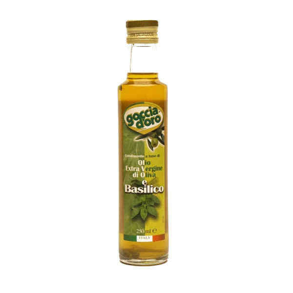 Оливкова Олія Extra Vergine з Базиліком - 0,250 л (ІТАЛІЯ) - ОРИГІНАЛ Оливкова Олія Extra Vergine з Базиліком - 0,250 л (ІТАЛІЯ) - ОРИГІНАЛ