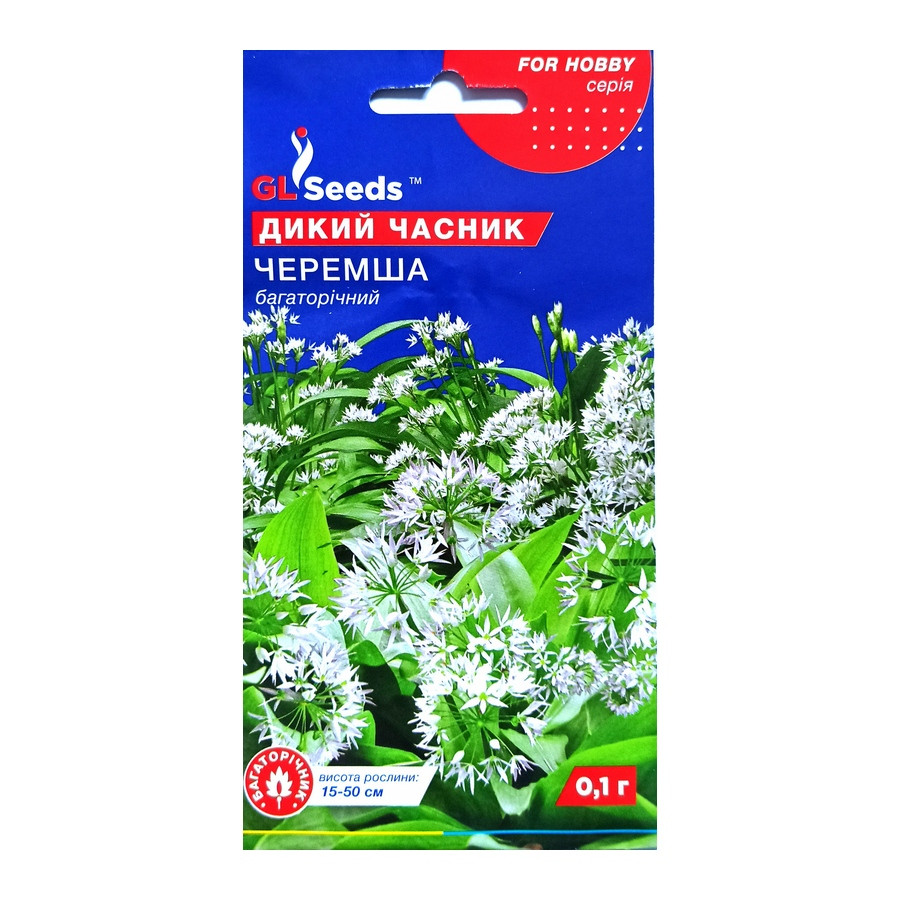 Насіння Черемша Дикий часник GL Seeds 0,1 г Насіння Черемша Дикий часник GL Seeds 0,1 г