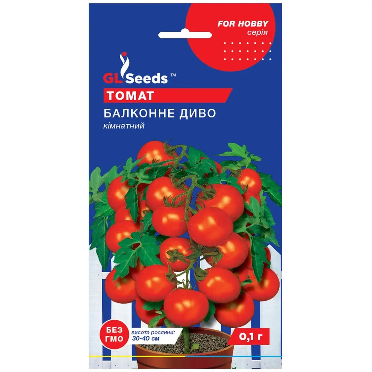 Семена томатов Балконное чудо Gl Seeds 0,1 г Семена томатов Балконное чудо Gl Seeds 0,1 г