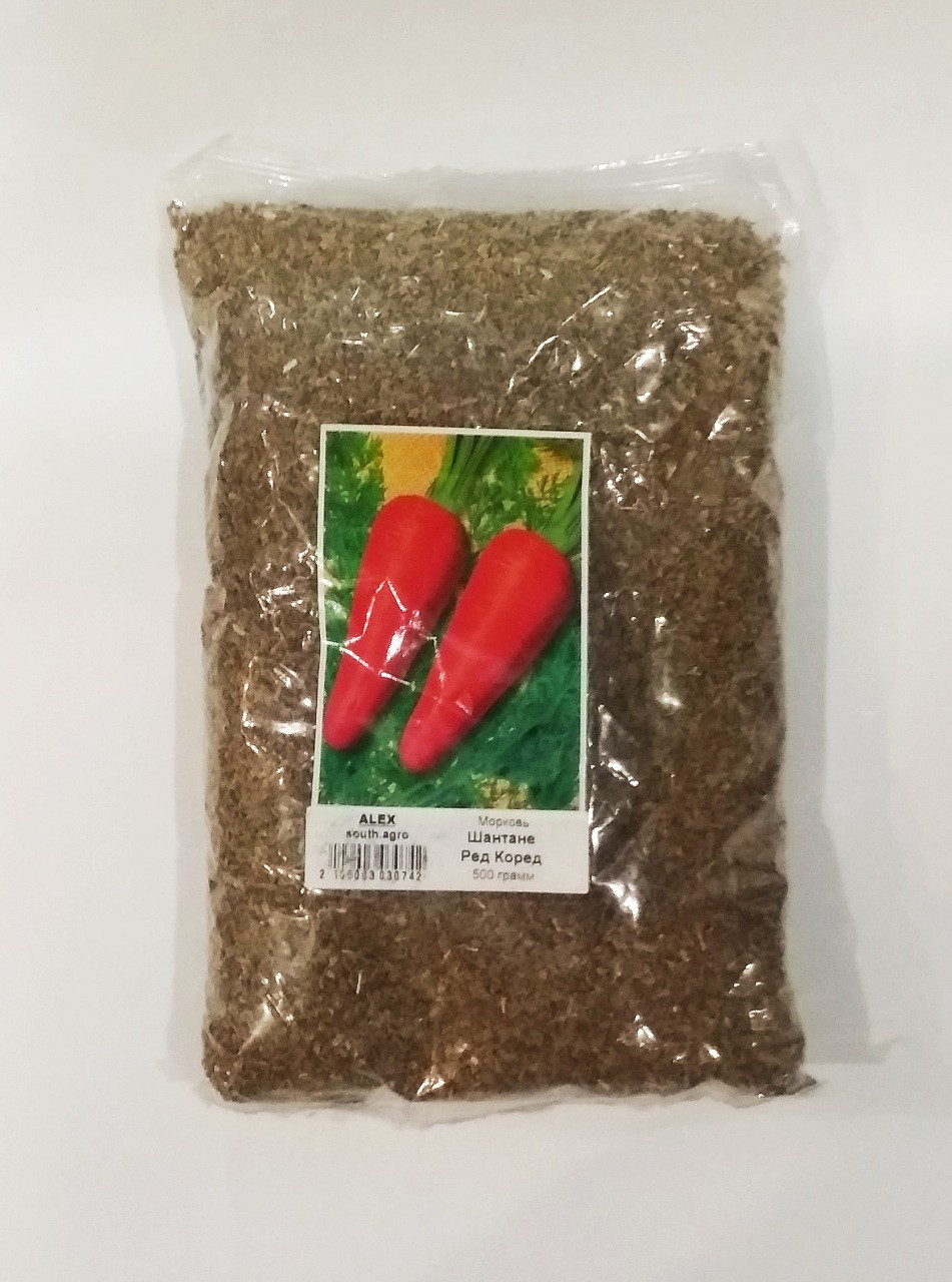 Семена моркови Шантане Ред Коред 500 г (Насіння країни) Семена моркови Шантане Ред Коред 500 г (Насіння країни)