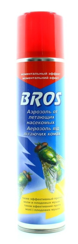 Аэрозоль от летающих насекомых Брос (Bros), 250 мл Аэрозоль от летающих насекомых Брос (Bros), 250 мл