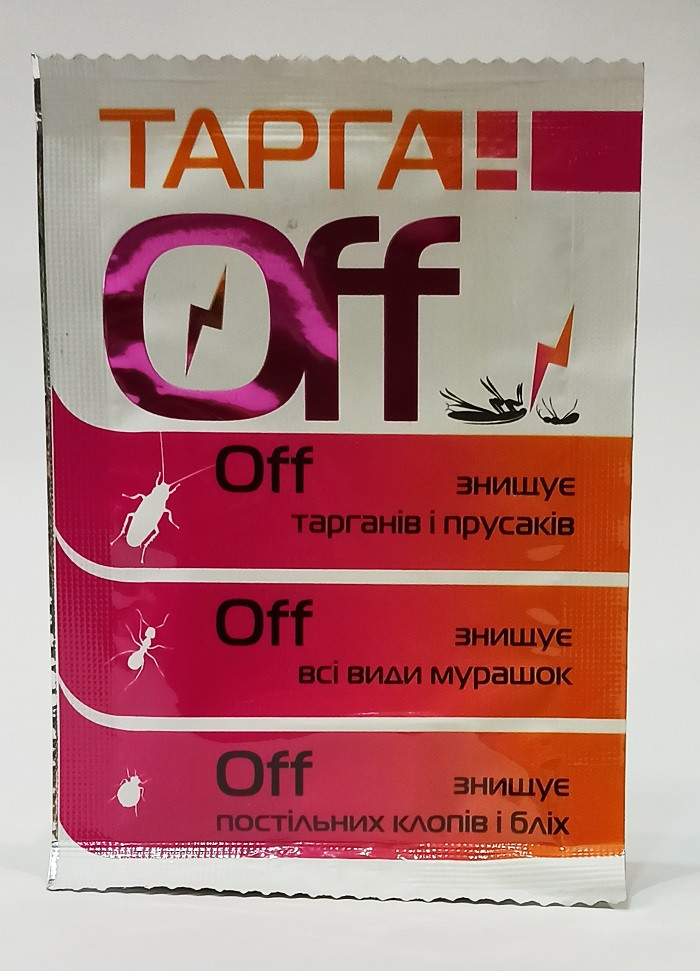 Інсектицид «Тарган Off» 2 г Інсектицид «Тарган Off» 2 г