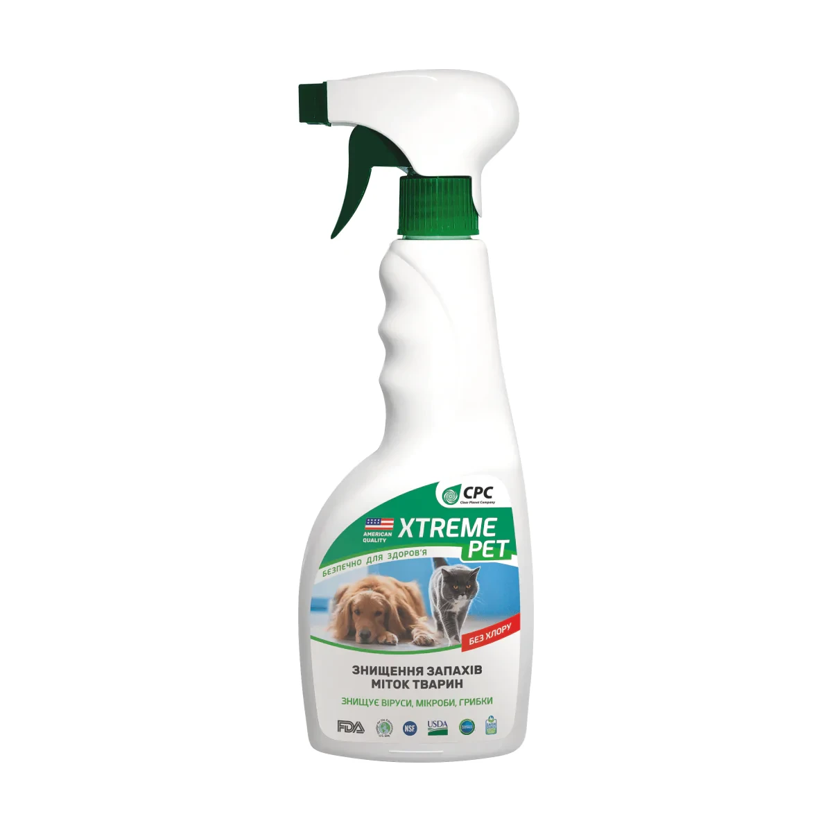 Средство для уничтожение запахов, меток животных 0,5л Xtreme PET Средство для уничтожение запахов, меток животных 0,5л Xtreme PET