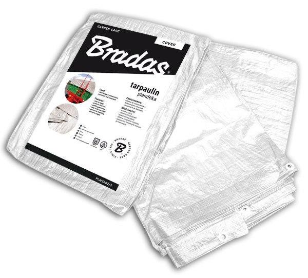 Тент усиленный WHITE 90 г/м² 6х10м Bradas Тент усиленный WHITE 90 г/м² 6х10м Bradas