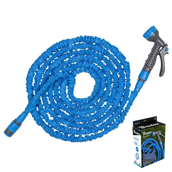 Шланг що розтягується (комплект) TRICK HOSE 15-45м – блакитний Bradas Шланг що розтягується (комплект) TRICK HOSE 15-45м – блакитний Bradas