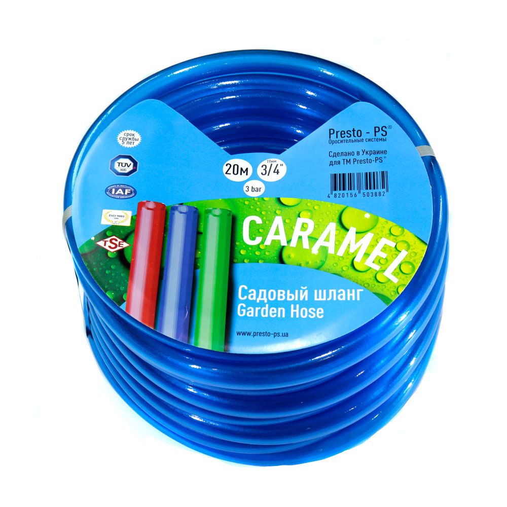 Шланг поливальний Presto-PS силікон садовий Caramel (синій) діаметр 3/4 дюйма, довжина 50 м (CAR B-3/4 50) Шланг поливальний Presto-PS силікон садовий Caramel (синій) діаметр 3/4 дюйма, довжина 50 м (CAR B-3/4 50)