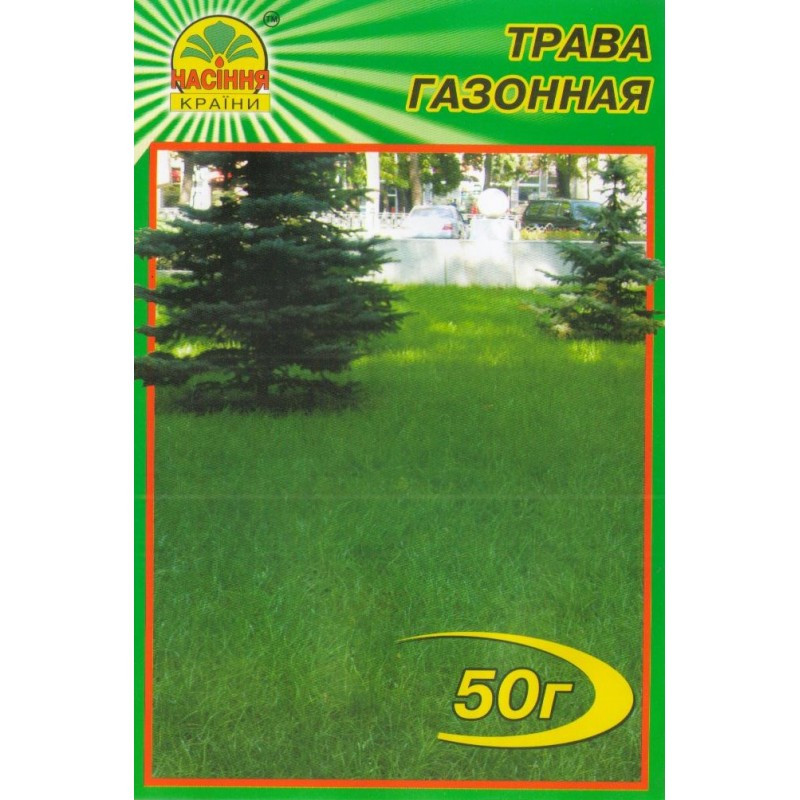Трава газонная универсальная 50 г (Насіння країни) Трава газонная универсальная 50 г (Насіння країни)