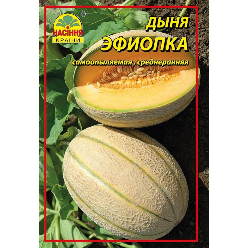 Семена дыни Эфиопка 1 г (Насіння країни) Семена дыни Эфиопка 1 г (Насіння країни)