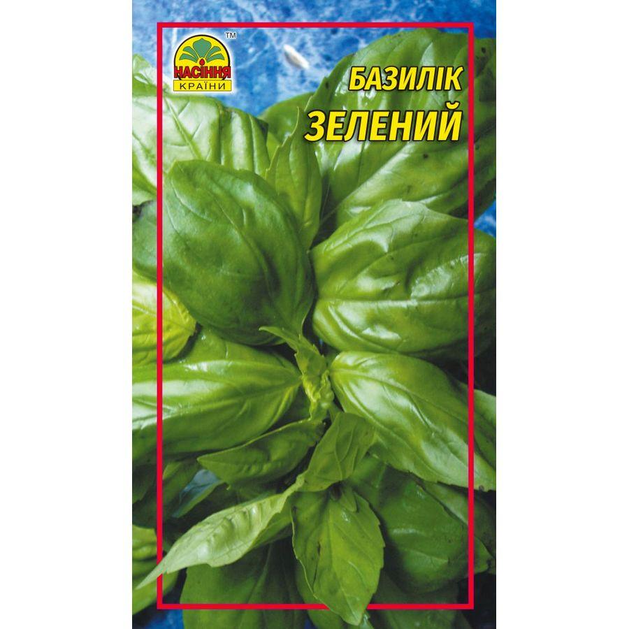 Семена Базилика зеленого 0,2 г (Насіння країни) Семена Базилика зеленого 0,2 г (Насіння країни)