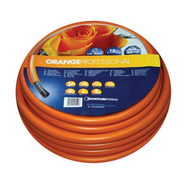 Шланг садовий Tecnotubi Orange Professional для поливу діаметр 5/8 дюйма, довжина 50 м (OR 5/8 50) Шланг садовий Tecnotubi Orange Professional для поливу діаметр 5/8 дюйма, довжина 50 м (OR 5/8 50)