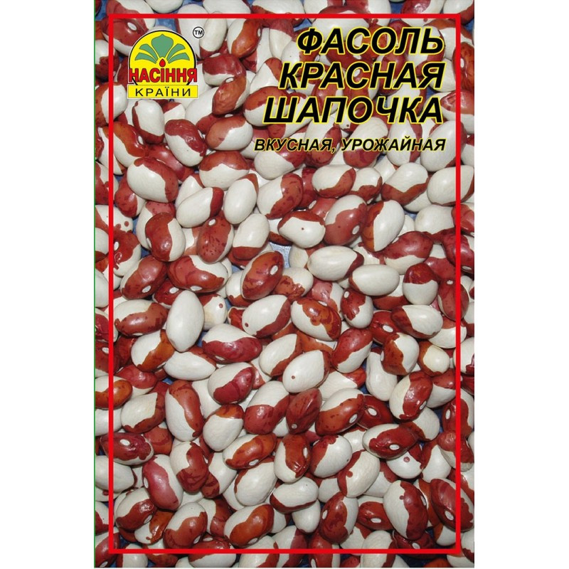 Семена фасоли Красная шапочка 3 г (Насіння країни) Семена фасоли Красная шапочка 3 г (Насіння країни)