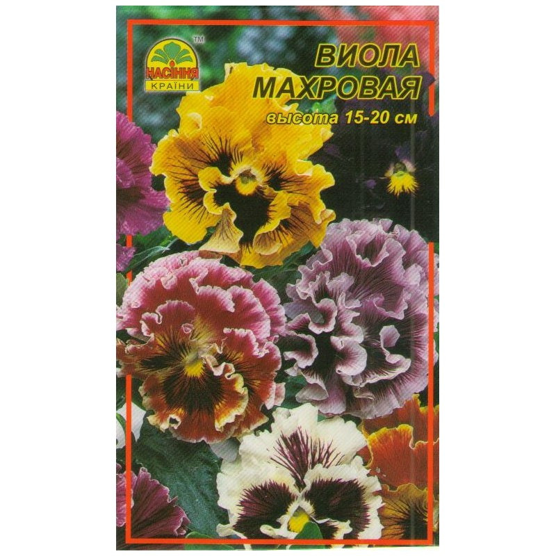 Насіння Віола махрова Рокко 20 шт. (Насіння країни) Насіння Віола махрова Рокко 20 шт. (Насіння країни)