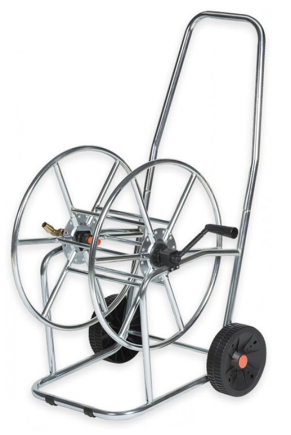 Візок для шланга 3/4'' 80м SOLID ZINC-CHROM Bradas Візок для шланга 3/4'' 80м SOLID ZINC-CHROM Bradas
