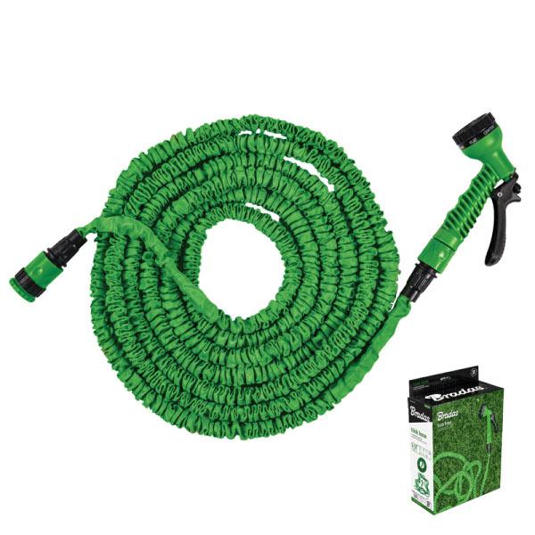 Шланг що розтягується (комплект) TRICK HOSE 10-30м – зелений, коробка Bradas Шланг що розтягується (комплект) TRICK HOSE 10-30м – зелений, коробка Bradas